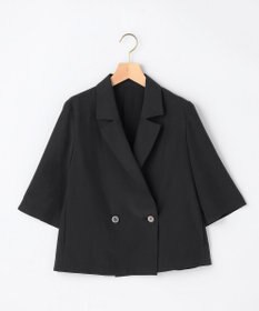 組曲 【先行予約】スムースクロス 6分袖ジャケット