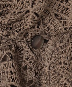 23区 S 【APPLAUDIR】Brocheリボンブーケレース ブラウス