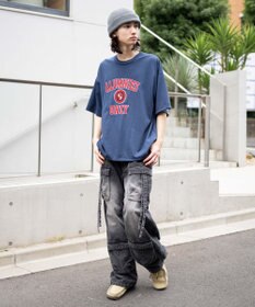 WEGO イージーマルチポケットデニムカーゴ