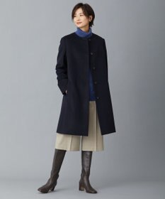 アンゴラビーバー ノーカラーコート / J.PRESS LADIES | ファッション 