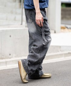 WEGO イージーマルチポケットデニムカーゴ