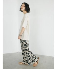 CRAFT STANDARD BOUTIQUE アートフラワーシャーリングパンツ