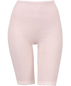 Wing インナーボトム 綿100％(身生地部) 接触冷感 さらっと快適 【綿100% シャリ感タイプ】 ひざ上丈 3Lまで対応 大きいサイズ 春 夏 ER6462 ウイング／ワコール