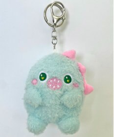 WEGO もこもこモンスターぬいぐるみキーホルダー