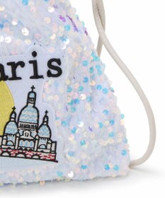 TOPKAPI 【TREASURE TOPKAPI】スパンコール エンブロイダリー刺繍 巾着 バッグ / ポーチ