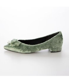 MODE ET JACOMO <carino>ベルベットリボンパンプス
