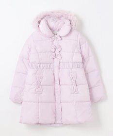 ANY KIDS 【洗濯機OK】中綿Aラインロングコート