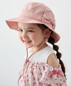 ANY KIDS 【UVカット/撥水/日よけ付き】バケットハット