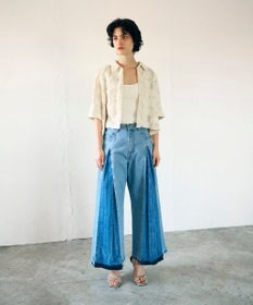 バックタックレースシャツ / GRACE CONTINENTAL | GRACE CONTINENTAL