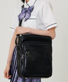 WEGO 【SCHOOLITEM】PUスクールショルダーバッグ