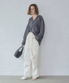 WEGO 【ウエストゴム】イージーパラシュートカーゴパンツ