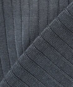 23区 【エステータ】シルクリブ タートルニット