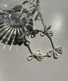 WEGO Lフラワービーズネックレス