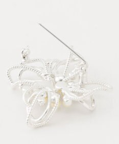 ANY SIS フルールビジュー調 ブローチ