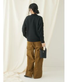 CRAFT STANDARD BOUTIQUE ケーブルニットドッキングスウェット