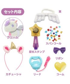 Mother garden マザーガーデン とことこおさんぽシリーズ ユニコーン デコってきらきゅん スペシャルセット クリーム / ピンク