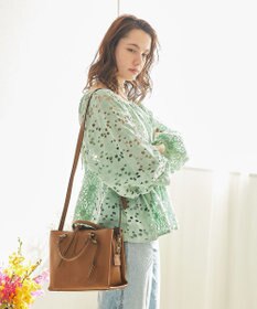 style code 【 2WAY仕様 】両アオリポケット　スクウェア　ハンドバッグ