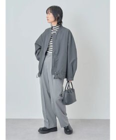 Green Parks ボーダーアソートモックネックニットプルオーバー