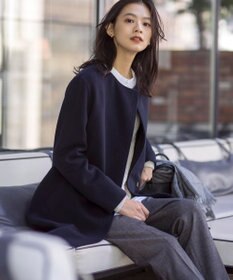 J.PRESS LADIES 【洗える】EIGER CORD アラン カーディガン