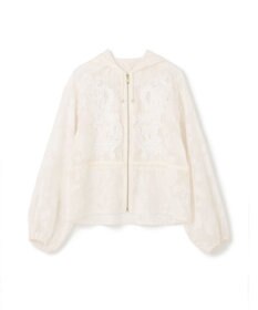 GRACE CONTINENTAL ジャガード刺繍ブルゾン