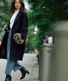 23区 L CANCLINI スカーフ ディテール シャツ