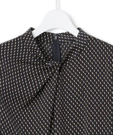 23区 S 【洗える】グラデーションドットプリント ワンピース