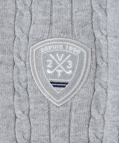 23区GOLF 【MEN】【ウォッシャブル】ストレッチ カラーニット