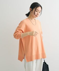 Green Parks アンチピリングライン入りニットプルオーバー