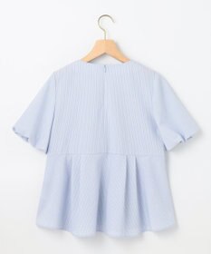 組曲 S ドビーストライプピンタック ブラウス