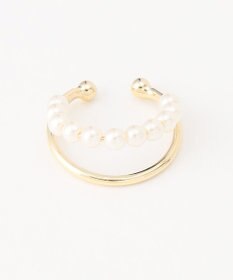 J.PRESS LADIES 【WEB限定】2way パール イヤカフ リング