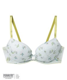 une nana cool 【ノンワイヤーブラ】リボンブラ　MADE WITH PEANUTS