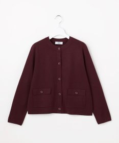J.PRESS LADIES WORETED WOOL BLEND カーディガン