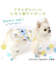 PET PARADISE  リサとガスパール ワンピース レモン柄【小型犬】