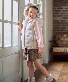 ANY KIDS 中綿リバーシブルベスト