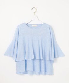 ANY SIS 【洗える】フリルシアー ニット