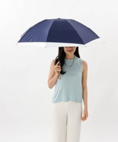 AURORA 【 BLAO（ブラオ）】サマーシールド 変形切継ぎ晴雨兼用傘(折りたたみ傘)