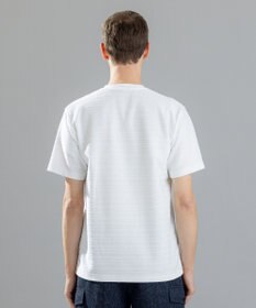 JOSEPH HOMME メランジリップル　Vネックカットソー