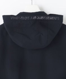 23区GOLF 【MEN】【撥水・ストレッチ】ライトフード ベスト 軽くて蒸れにくい 急な小雨も怖くない