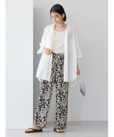 AMERICAN HOLIC イージーケア＋接触冷感プリントリラックスパンツ