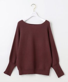 ANY SIS 【洗える・セットアップ可】アンチピリングドルマン畔 ニット