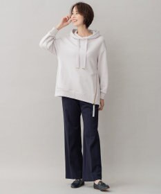 自由区 【裏起毛/撥水加工】TRギャバ ストレートパンツ