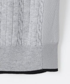 23区GOLF 【MEN】【ウォッシャブル】ストレッチ カラーニット