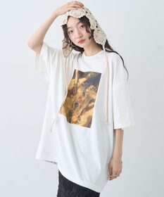 earth music&ecology アソートグラフィックルーズＴｅｅ