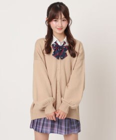 WEGO 【SCHOOLITEM】ニットカーディガン