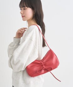 earth music&ecology リボンドロストハンドバッグ