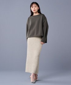 uncrave ラメ シャギー ニット スカート（uncrave STANDARD）