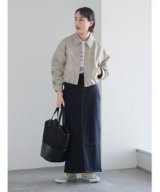 Te chichi デニムトラペーズスカート