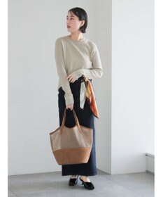 Te chichi デニムトラペーズスカート