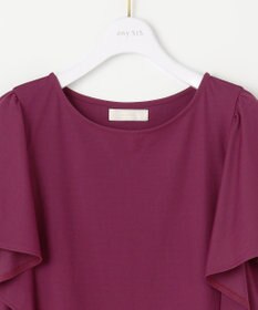 ANY SIS 【洗える】フリルスリーブ カットソー