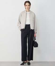 ICB 【先行予約・2WAY】 ダルグロッシーサテン ボウタイ付きブルゾン